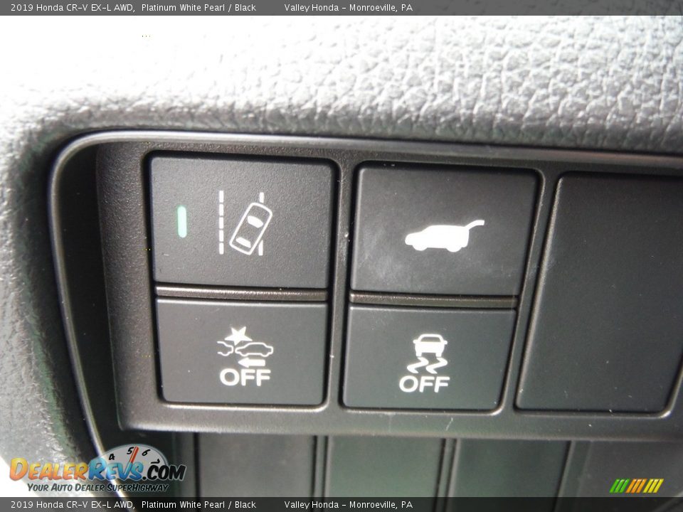 2019 Honda CR-V EX-L AWD Platinum White Pearl / Black Photo #17