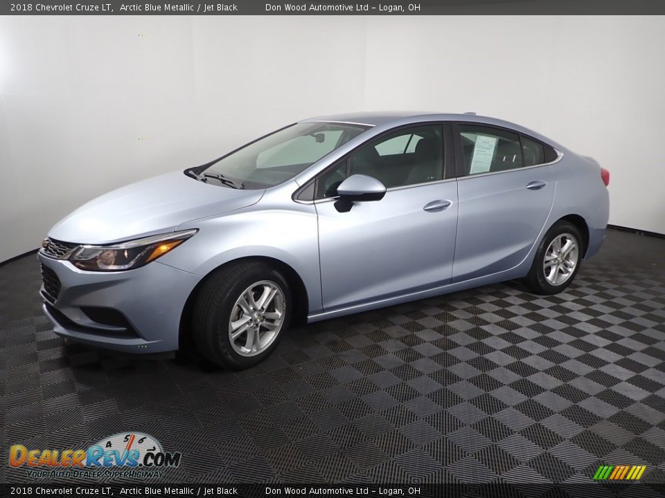 2018 Chevrolet Cruze LT Arctic Blue Metallic / Jet Black Photo #6