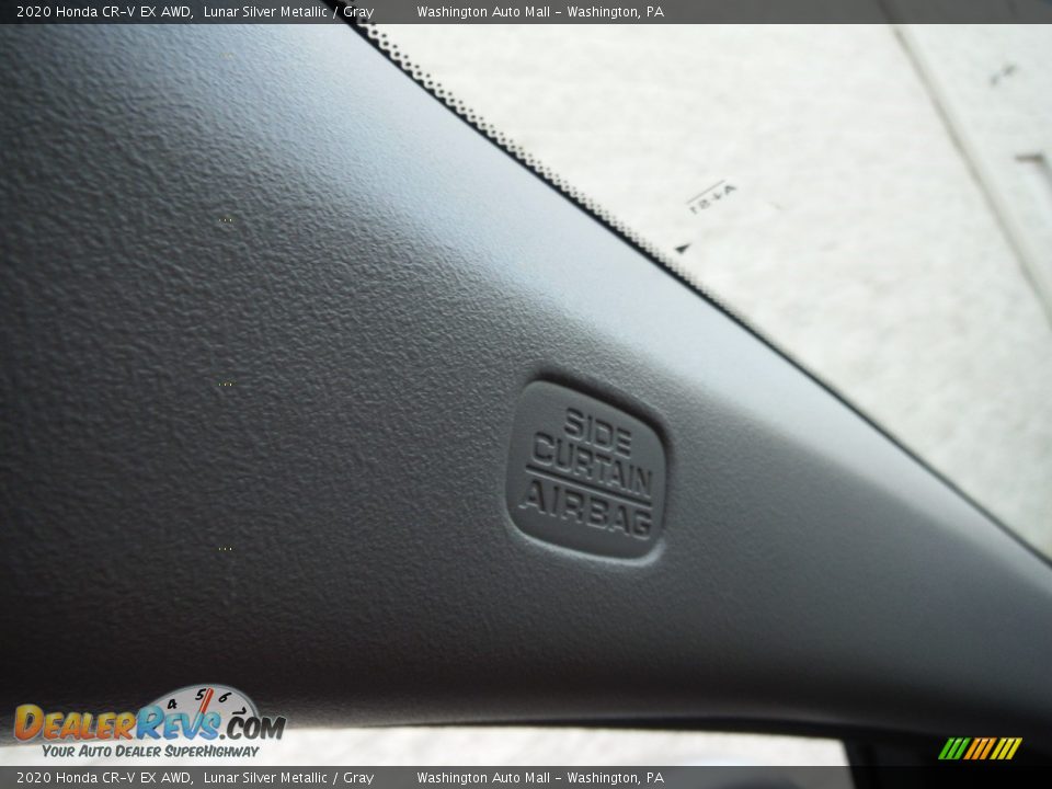 2020 Honda CR-V EX AWD Lunar Silver Metallic / Gray Photo #24
