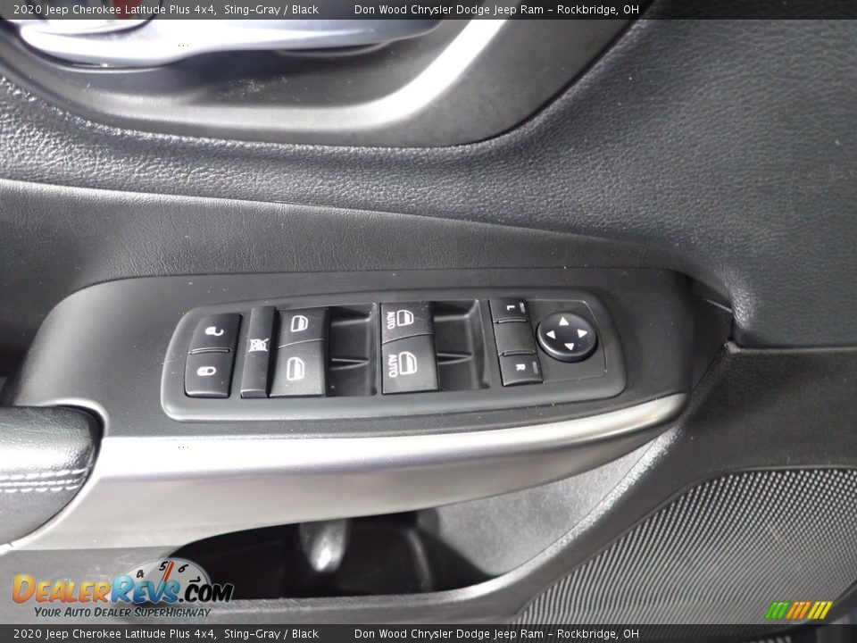 2020 Jeep Cherokee Latitude Plus 4x4 Sting-Gray / Black Photo #14