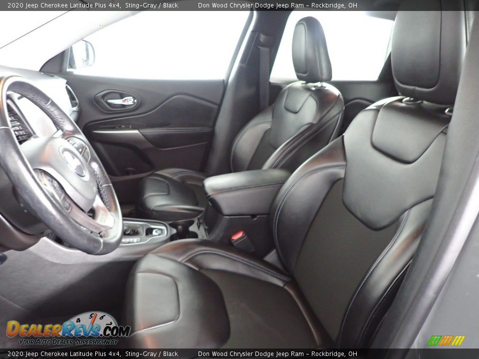 2020 Jeep Cherokee Latitude Plus 4x4 Sting-Gray / Black Photo #16