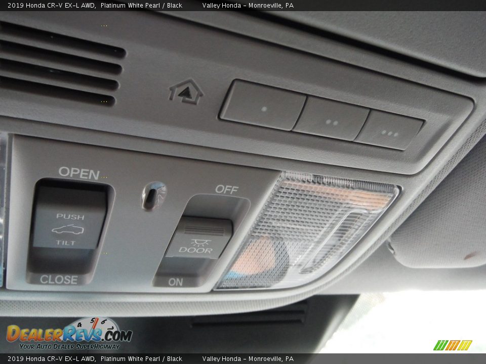 2019 Honda CR-V EX-L AWD Platinum White Pearl / Black Photo #22
