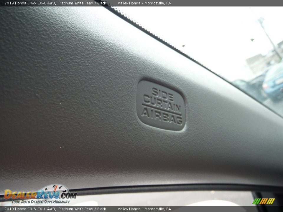 2019 Honda CR-V EX-L AWD Platinum White Pearl / Black Photo #23