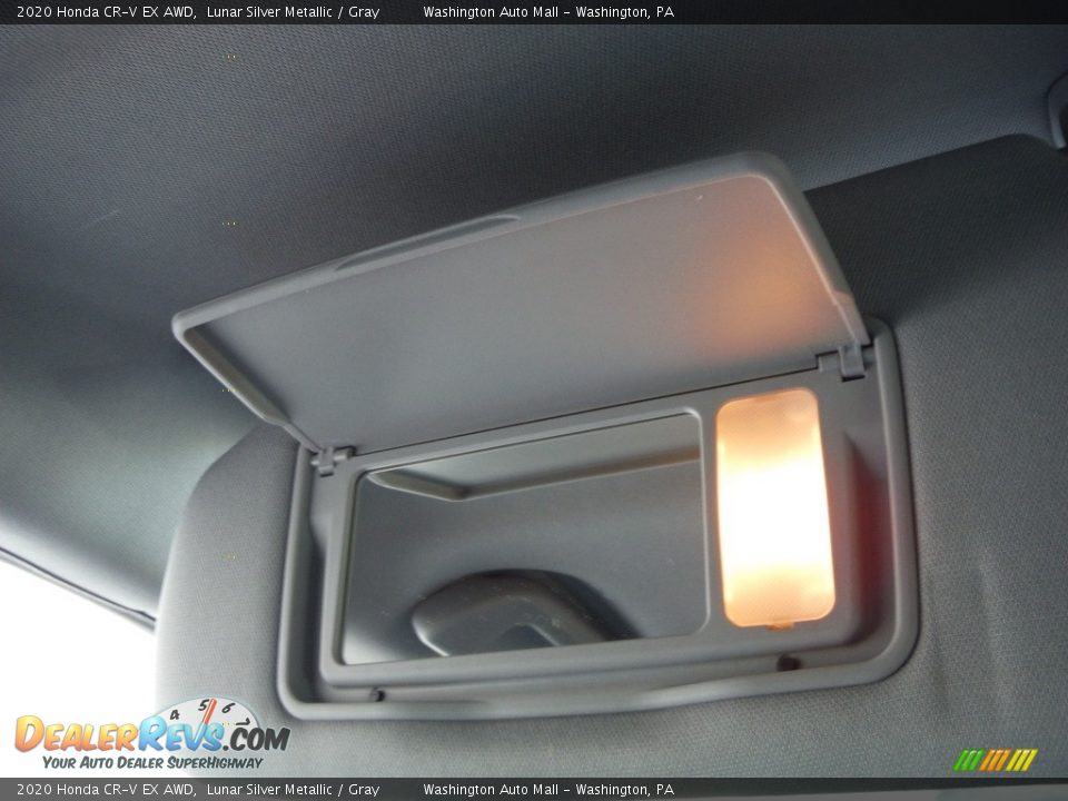 2020 Honda CR-V EX AWD Lunar Silver Metallic / Gray Photo #30
