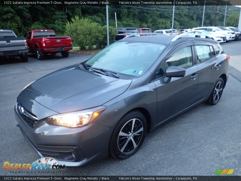 2022 Subaru Impreza Premium 5-Door Magnetite Gray Metallic / Black Photo #7