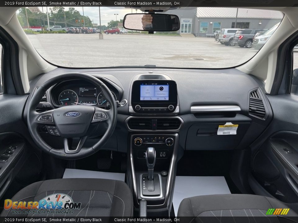2019 Ford EcoSport SE Smoke Metallic / Ebony Black Photo #10