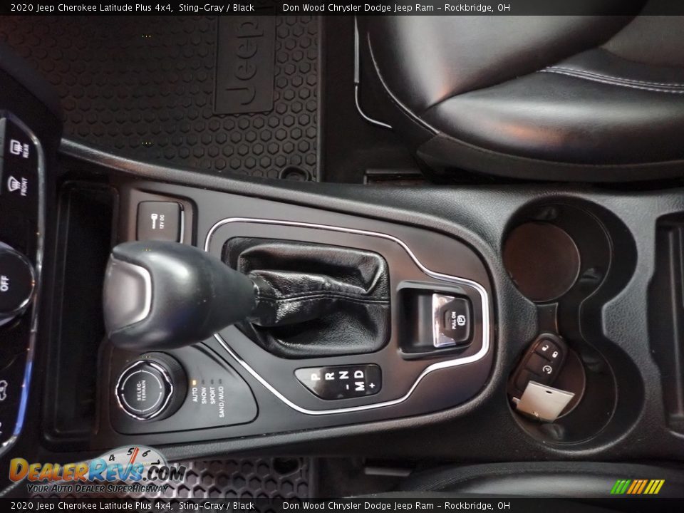 2020 Jeep Cherokee Latitude Plus 4x4 Sting-Gray / Black Photo #22