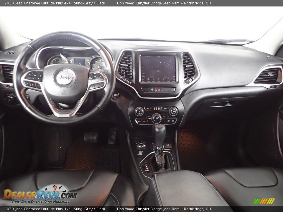 2020 Jeep Cherokee Latitude Plus 4x4 Sting-Gray / Black Photo #26