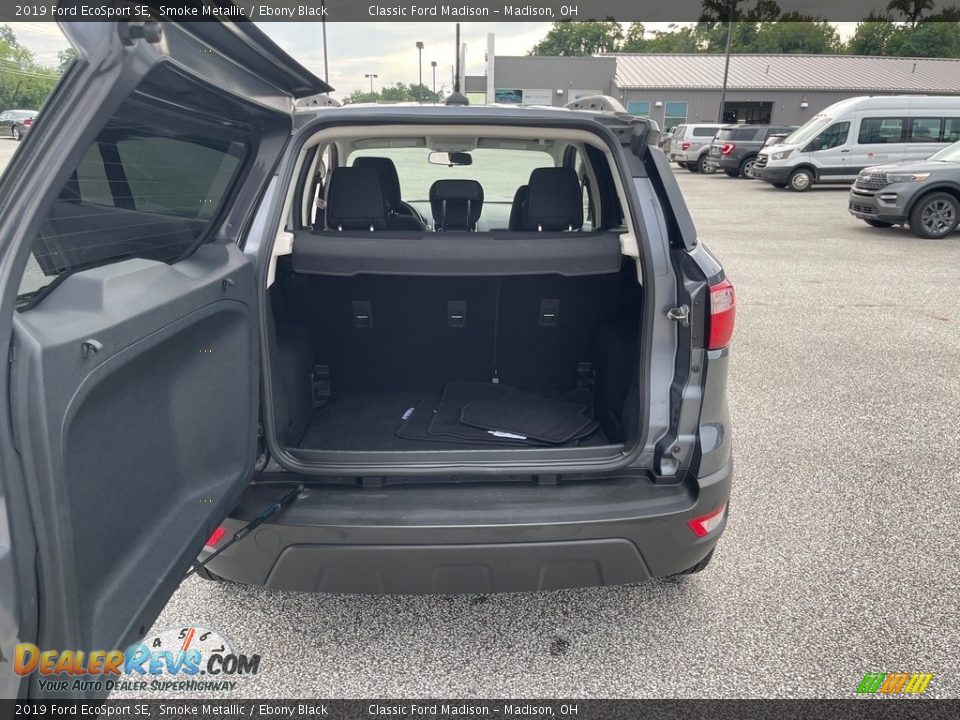 2019 Ford EcoSport SE Smoke Metallic / Ebony Black Photo #16