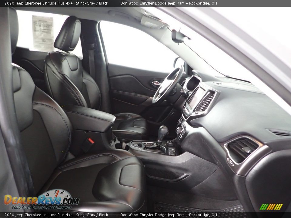 2020 Jeep Cherokee Latitude Plus 4x4 Sting-Gray / Black Photo #28