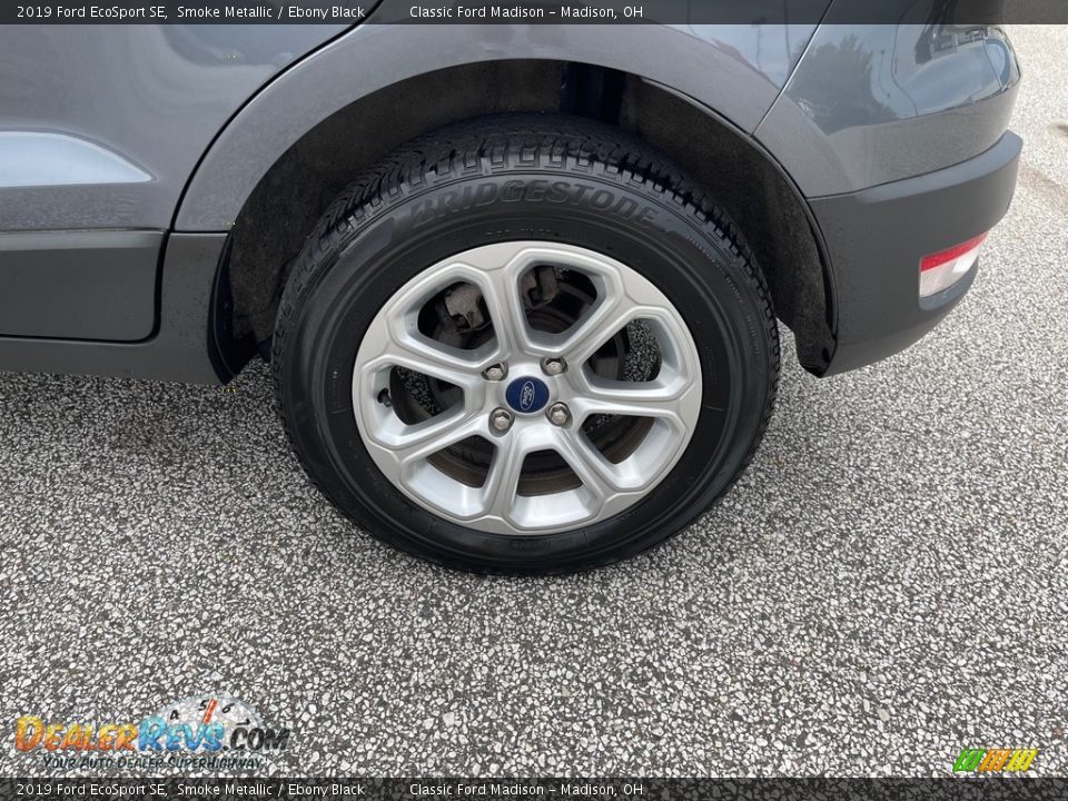 2019 Ford EcoSport SE Smoke Metallic / Ebony Black Photo #17