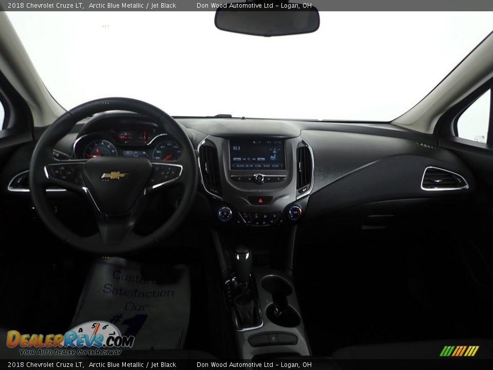 2018 Chevrolet Cruze LT Arctic Blue Metallic / Jet Black Photo #25