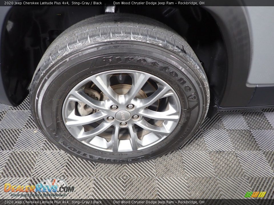 2020 Jeep Cherokee Latitude Plus 4x4 Sting-Gray / Black Photo #31