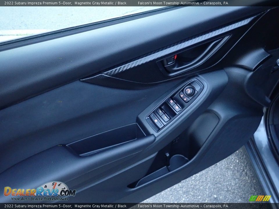 2022 Subaru Impreza Premium 5-Door Magnetite Gray Metallic / Black Photo #21