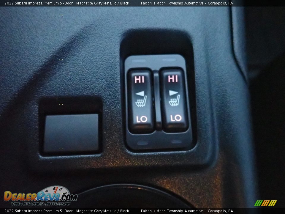 2022 Subaru Impreza Premium 5-Door Magnetite Gray Metallic / Black Photo #23