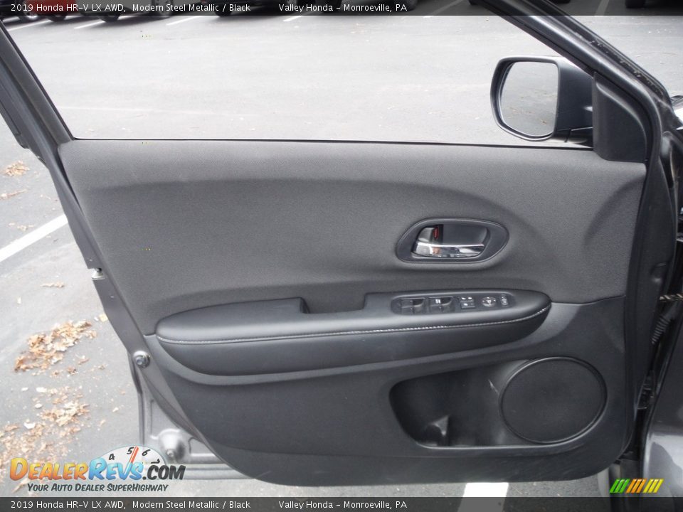 2019 Honda HR-V LX AWD Modern Steel Metallic / Black Photo #11