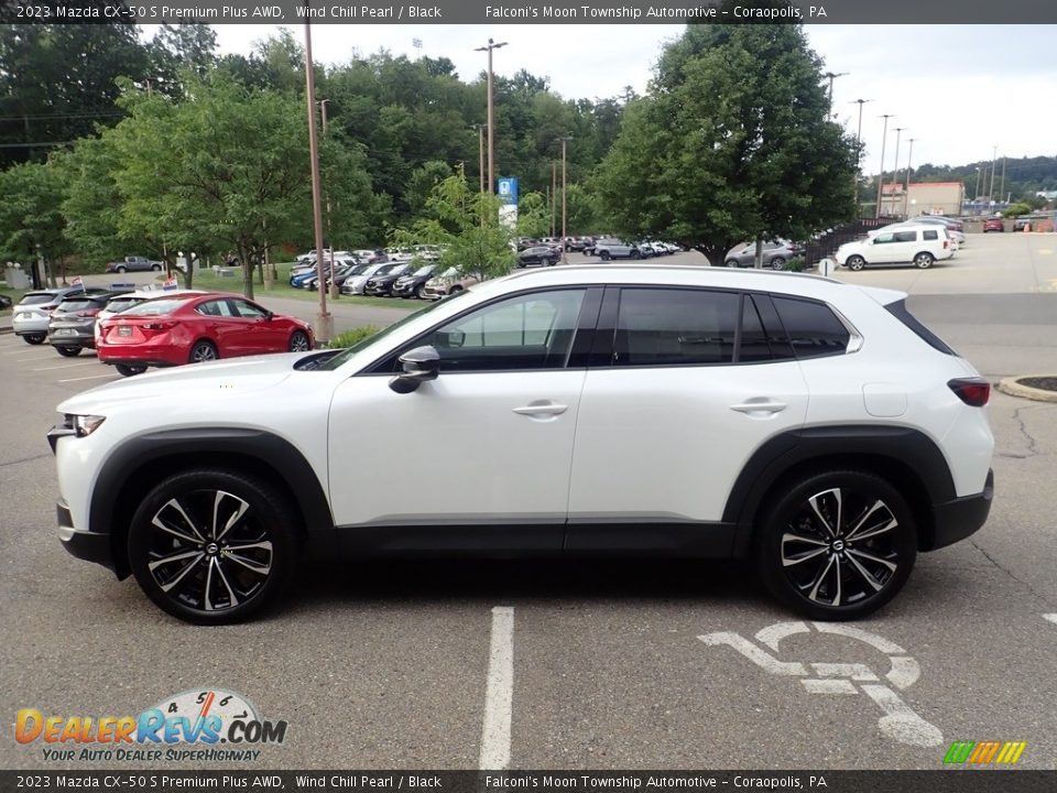 2023 Mazda CX-50 S Premium Plus AWD Wind Chill Pearl / Black Photo #6