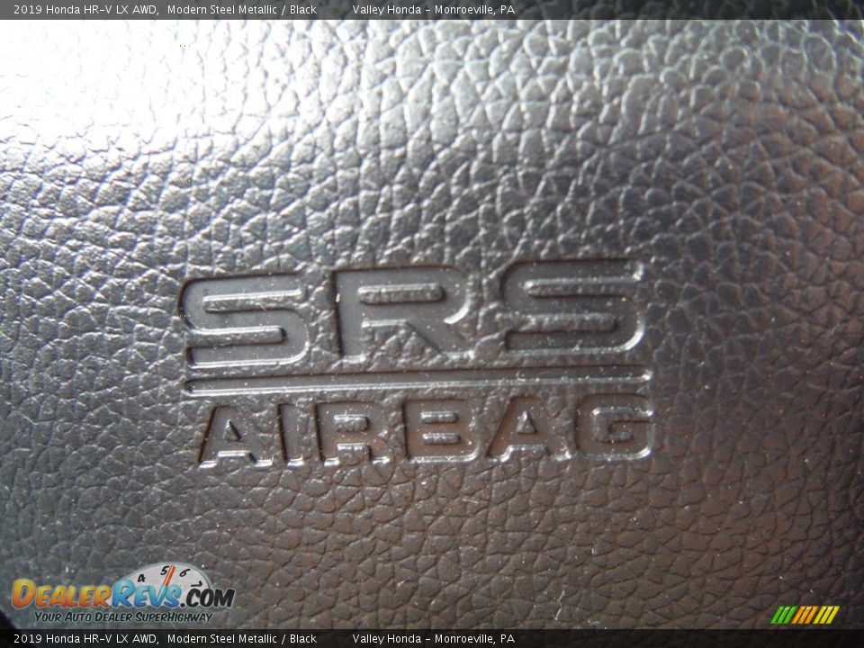 2019 Honda HR-V LX AWD Modern Steel Metallic / Black Photo #24