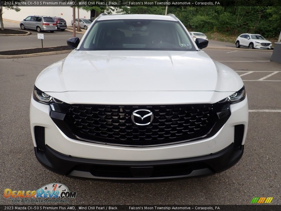 2023 Mazda CX-50 S Premium Plus AWD Wind Chill Pearl / Black Photo #8