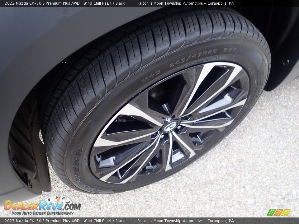 2023 Mazda CX-50 S Premium Plus AWD Wind Chill Pearl / Black Photo #10