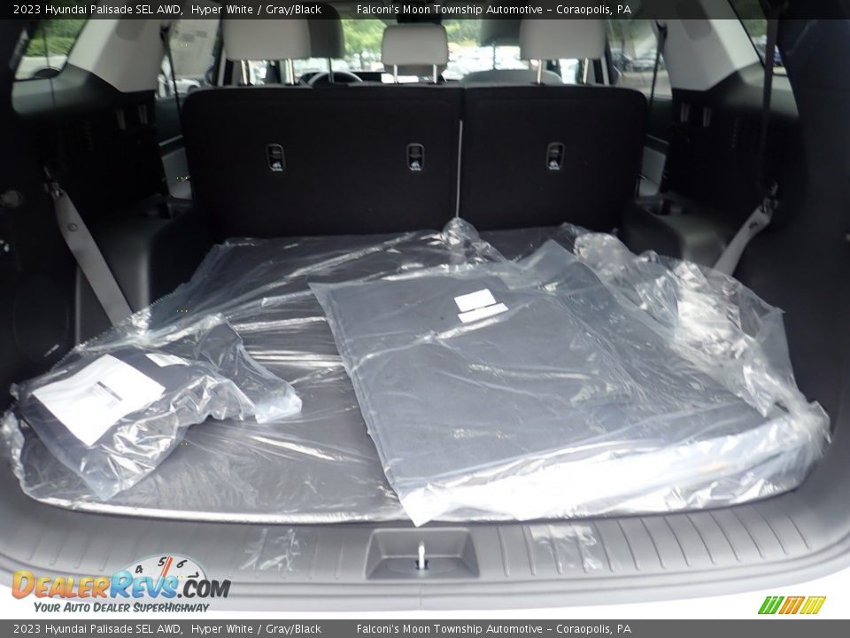 2023 Hyundai Palisade SEL AWD Trunk Photo #4