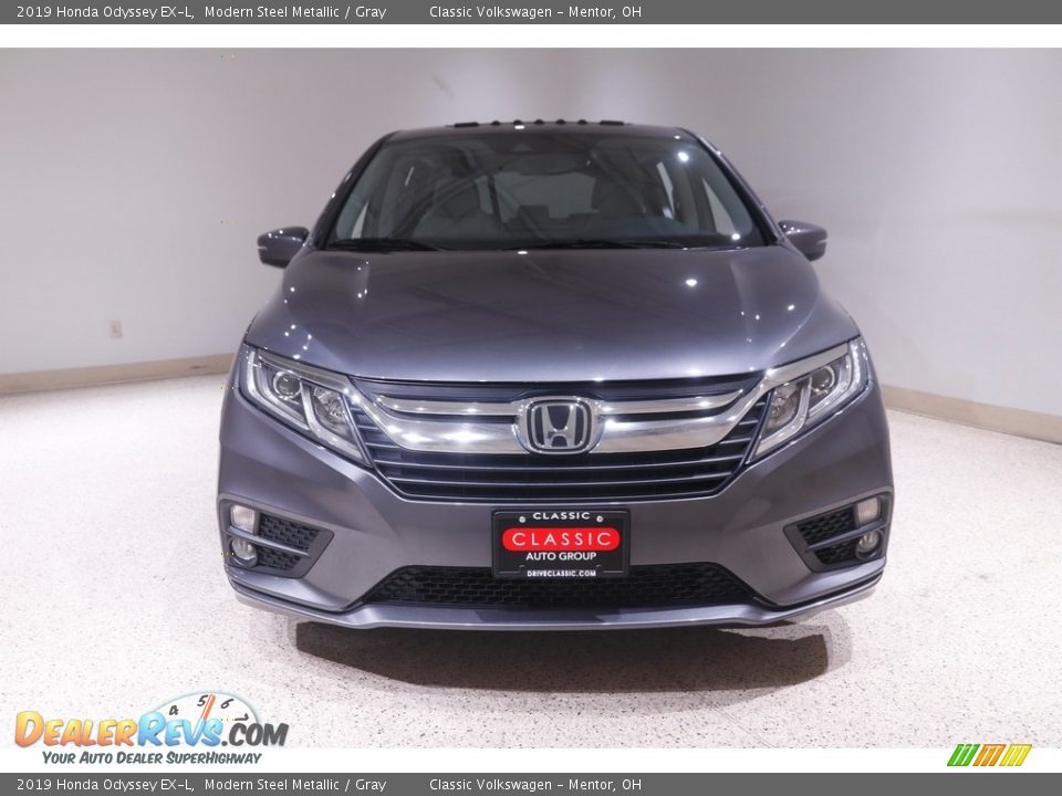 2019 Honda Odyssey EX-L Modern Steel Metallic / Gray Photo #2