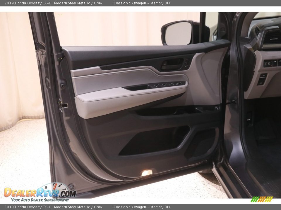 2019 Honda Odyssey EX-L Modern Steel Metallic / Gray Photo #4