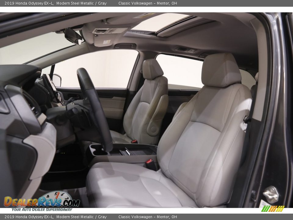 2019 Honda Odyssey EX-L Modern Steel Metallic / Gray Photo #5