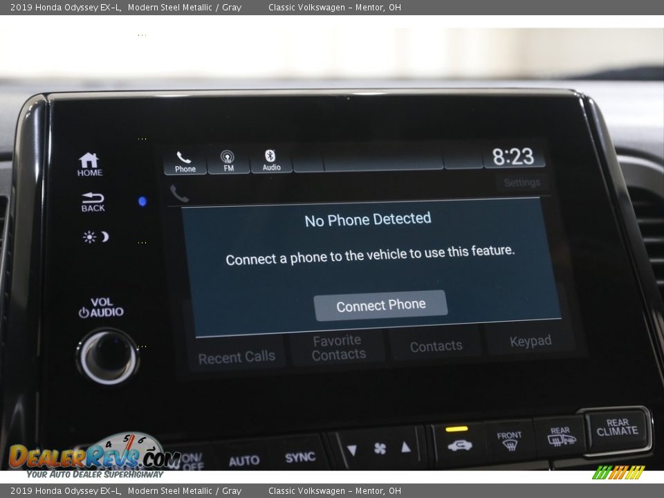 2019 Honda Odyssey EX-L Modern Steel Metallic / Gray Photo #10