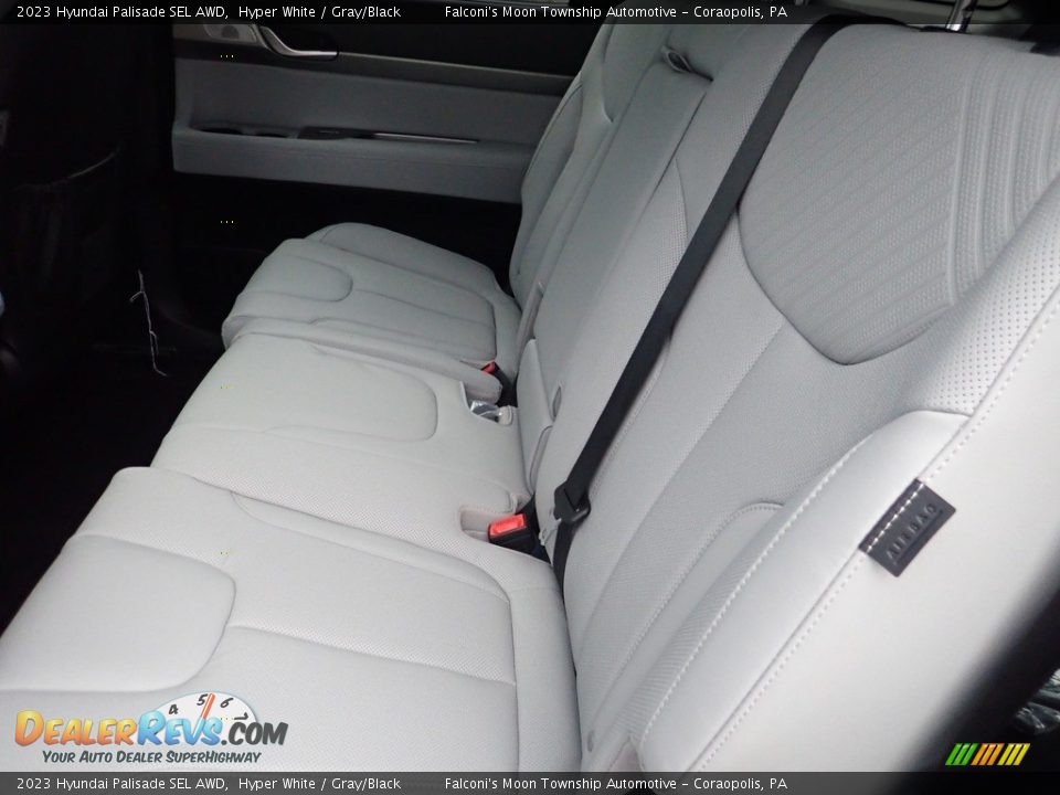 Rear Seat of 2023 Hyundai Palisade SEL AWD Photo #12