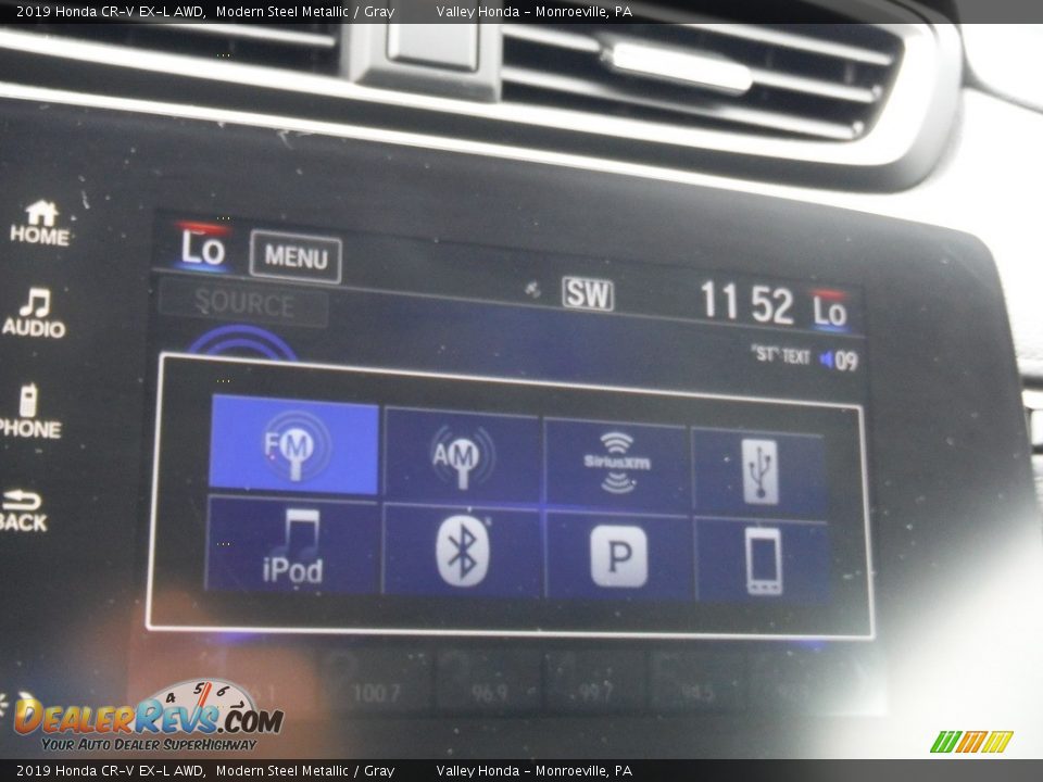 2019 Honda CR-V EX-L AWD Modern Steel Metallic / Gray Photo #19