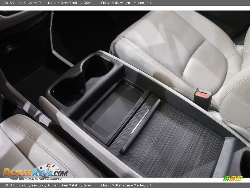 2019 Honda Odyssey EX-L Modern Steel Metallic / Gray Photo #13