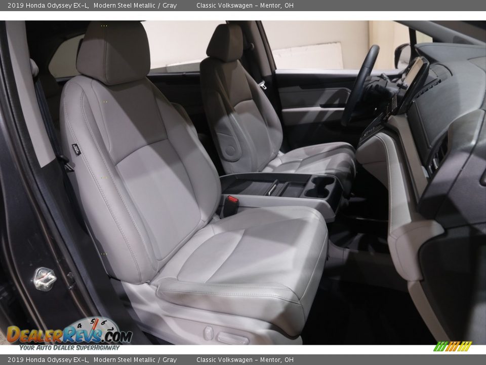 2019 Honda Odyssey EX-L Modern Steel Metallic / Gray Photo #15