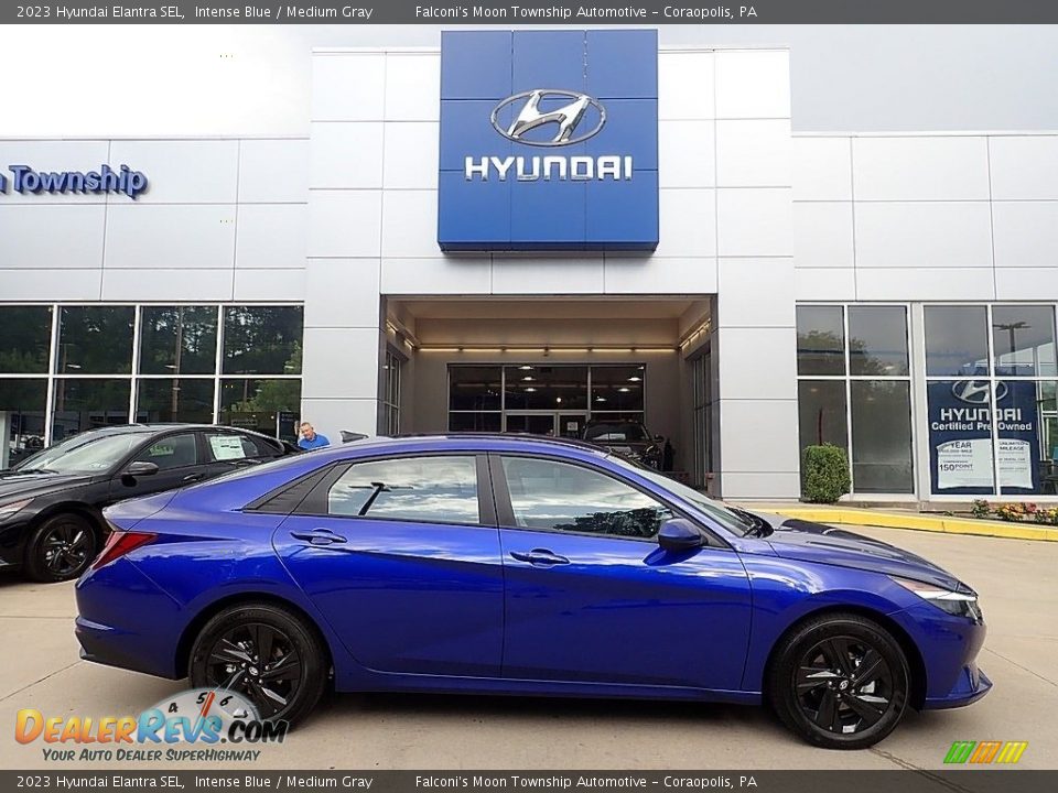 Intense Blue 2023 Hyundai Elantra SEL Photo #1