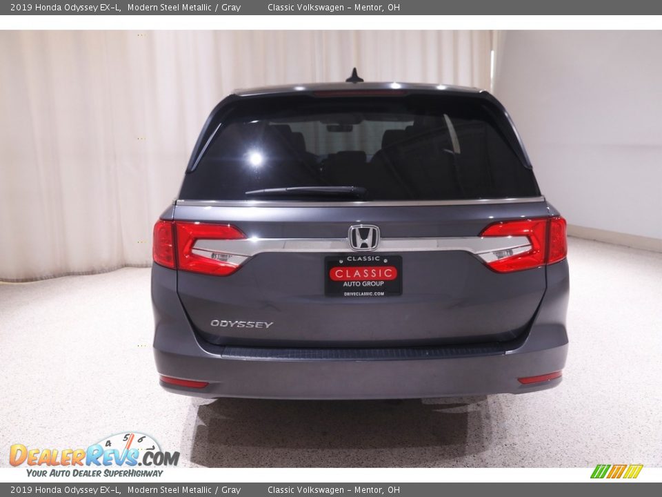 2019 Honda Odyssey EX-L Modern Steel Metallic / Gray Photo #19