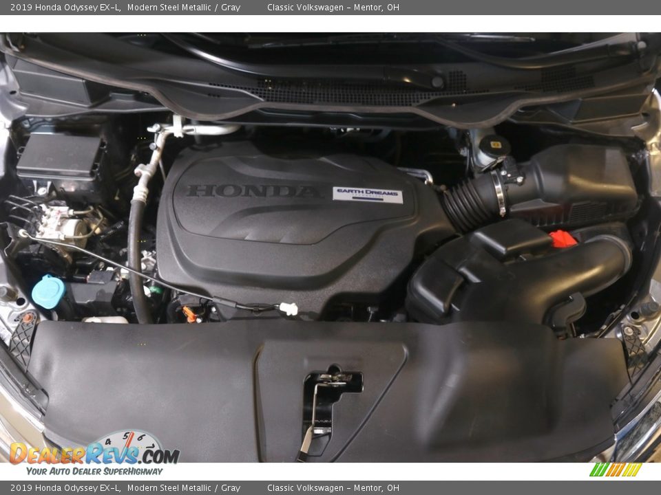 2019 Honda Odyssey EX-L Modern Steel Metallic / Gray Photo #20