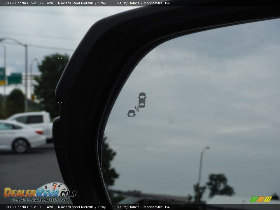 2019 Honda CR-V EX-L AWD Modern Steel Metallic / Gray Photo #26