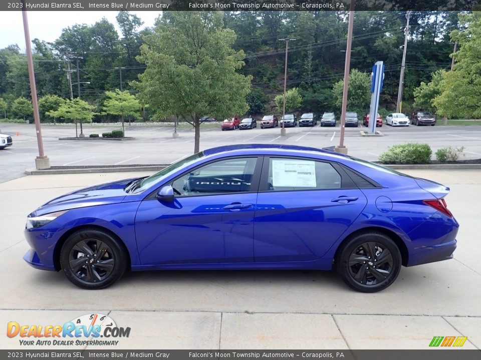 Intense Blue 2023 Hyundai Elantra SEL Photo #6