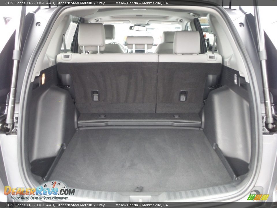 2019 Honda CR-V EX-L AWD Modern Steel Metallic / Gray Photo #30