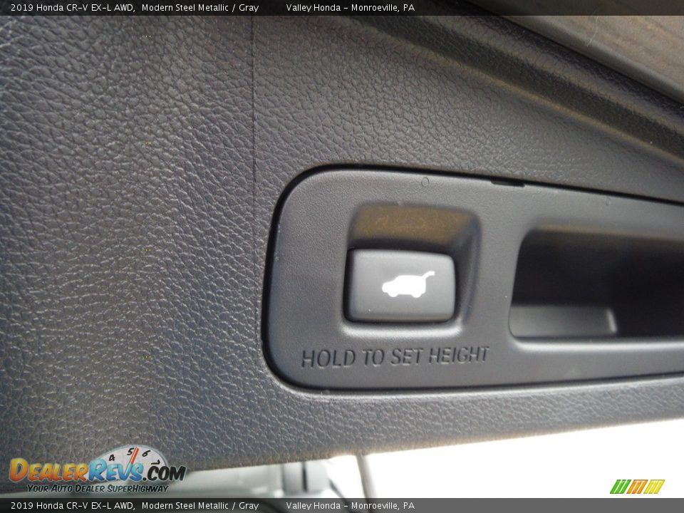 2019 Honda CR-V EX-L AWD Modern Steel Metallic / Gray Photo #31