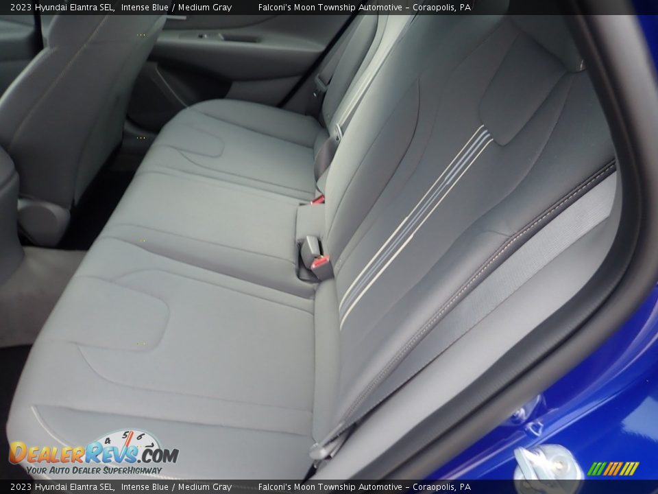 Rear Seat of 2023 Hyundai Elantra SEL Photo #12