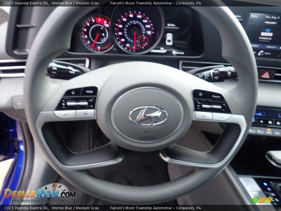 2023 Hyundai Elantra SEL Steering Wheel Photo #16