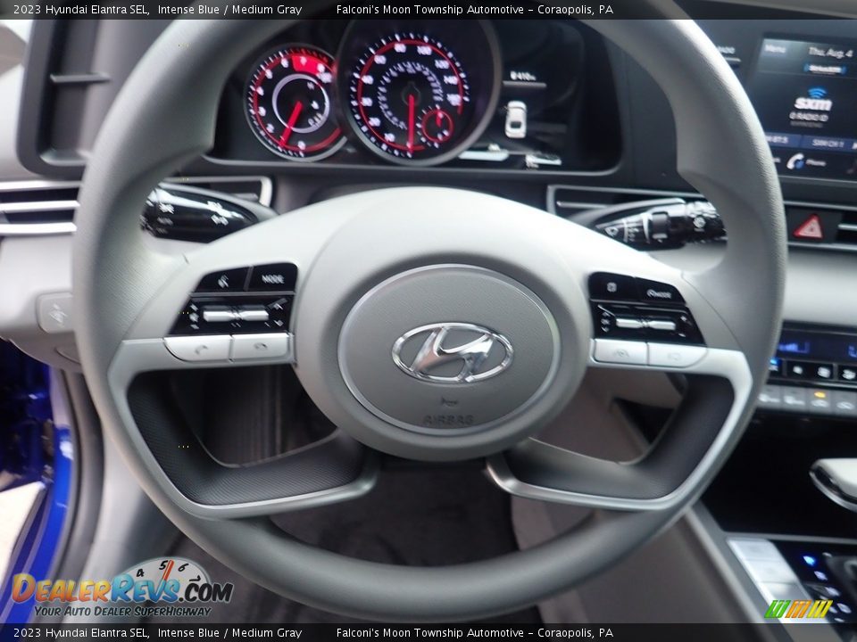 2023 Hyundai Elantra SEL Steering Wheel Photo #16