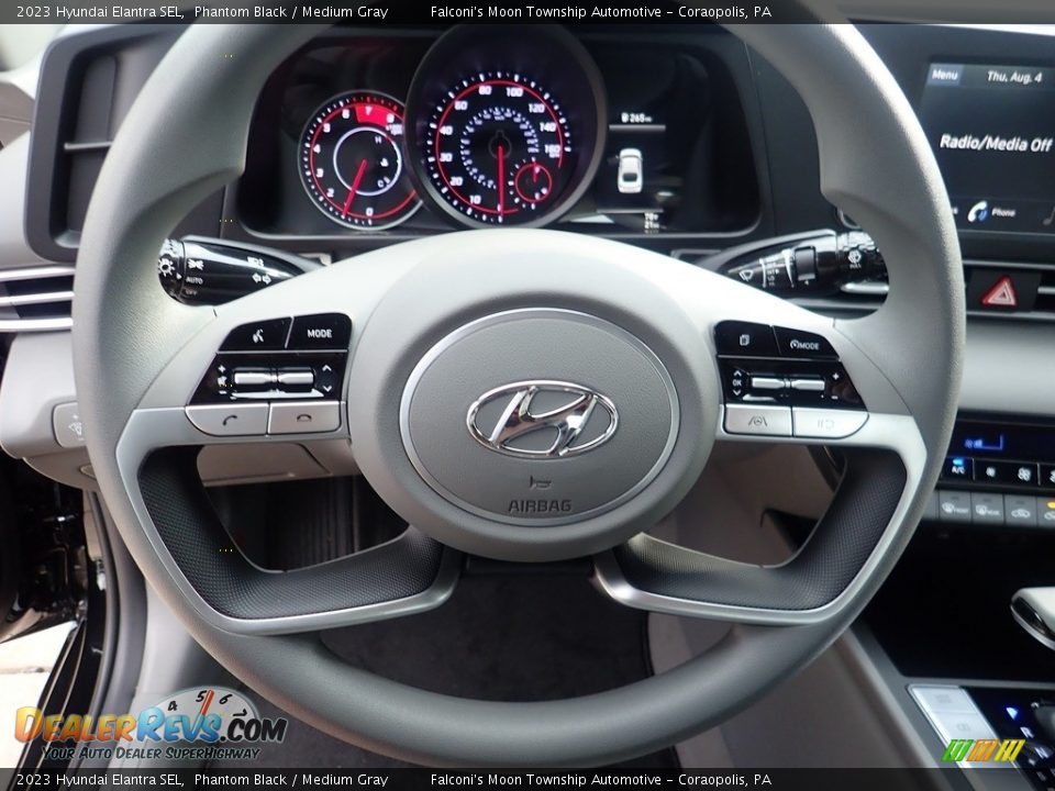 2023 Hyundai Elantra SEL Steering Wheel Photo #16