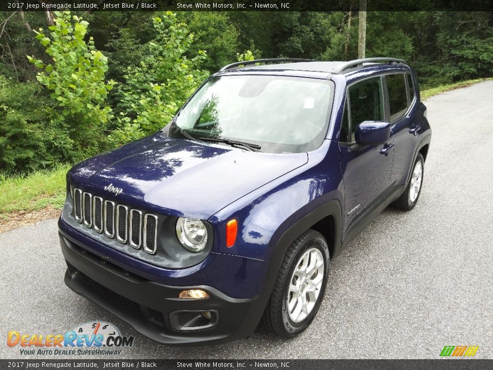 2017 Jeep Renegade Latitude Jetset Blue / Black Photo #3