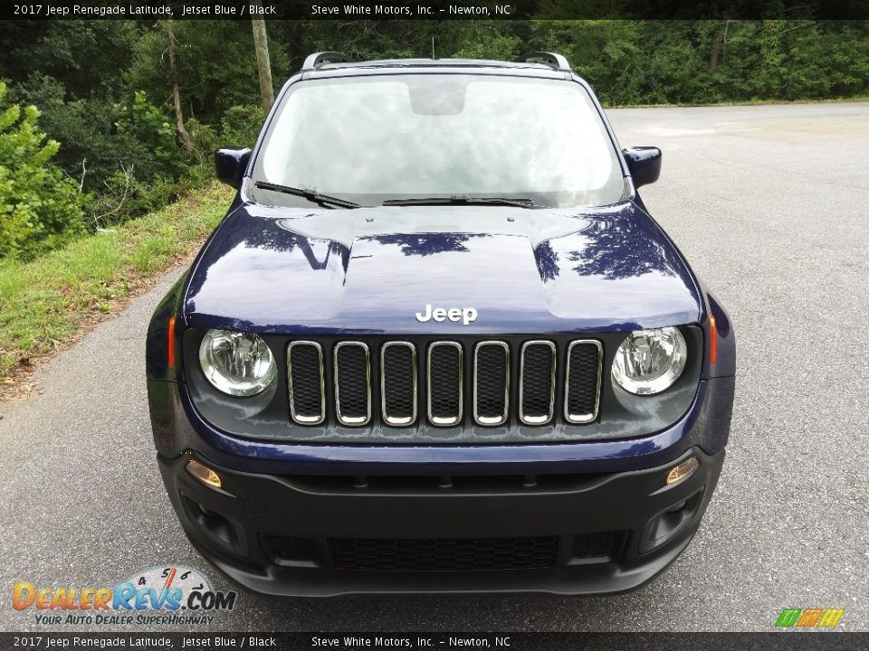 2017 Jeep Renegade Latitude Jetset Blue / Black Photo #4