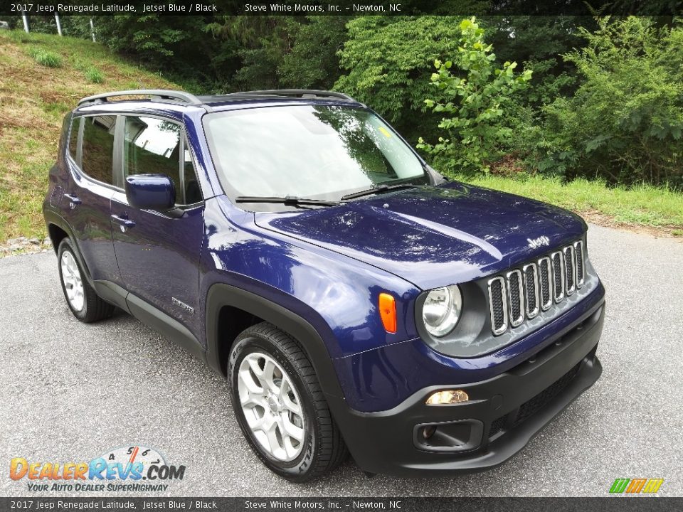 2017 Jeep Renegade Latitude Jetset Blue / Black Photo #5