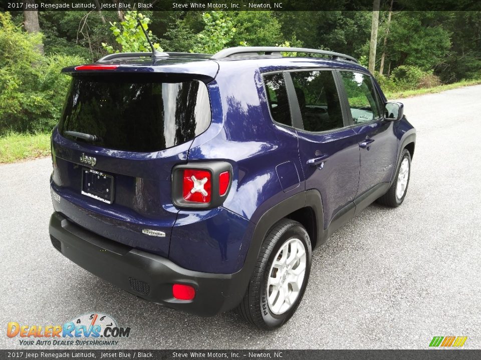 2017 Jeep Renegade Latitude Jetset Blue / Black Photo #8