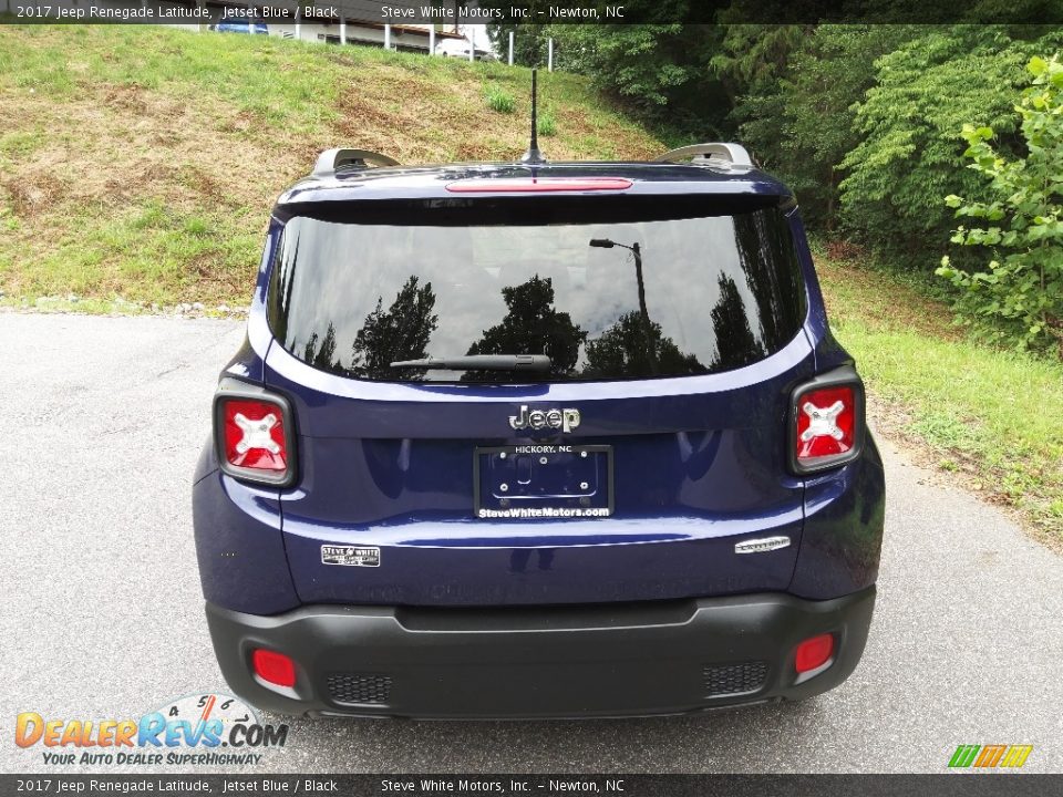 2017 Jeep Renegade Latitude Jetset Blue / Black Photo #10