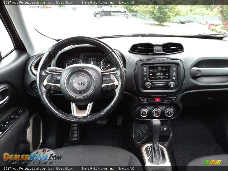 2017 Jeep Renegade Latitude Jetset Blue / Black Photo #20